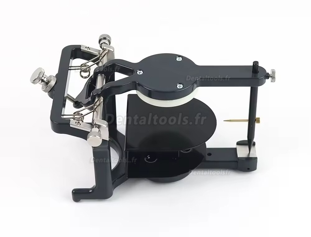 JG-240 articulateur dentaire r&eacute;glable de laboratoire avec plaques de montage